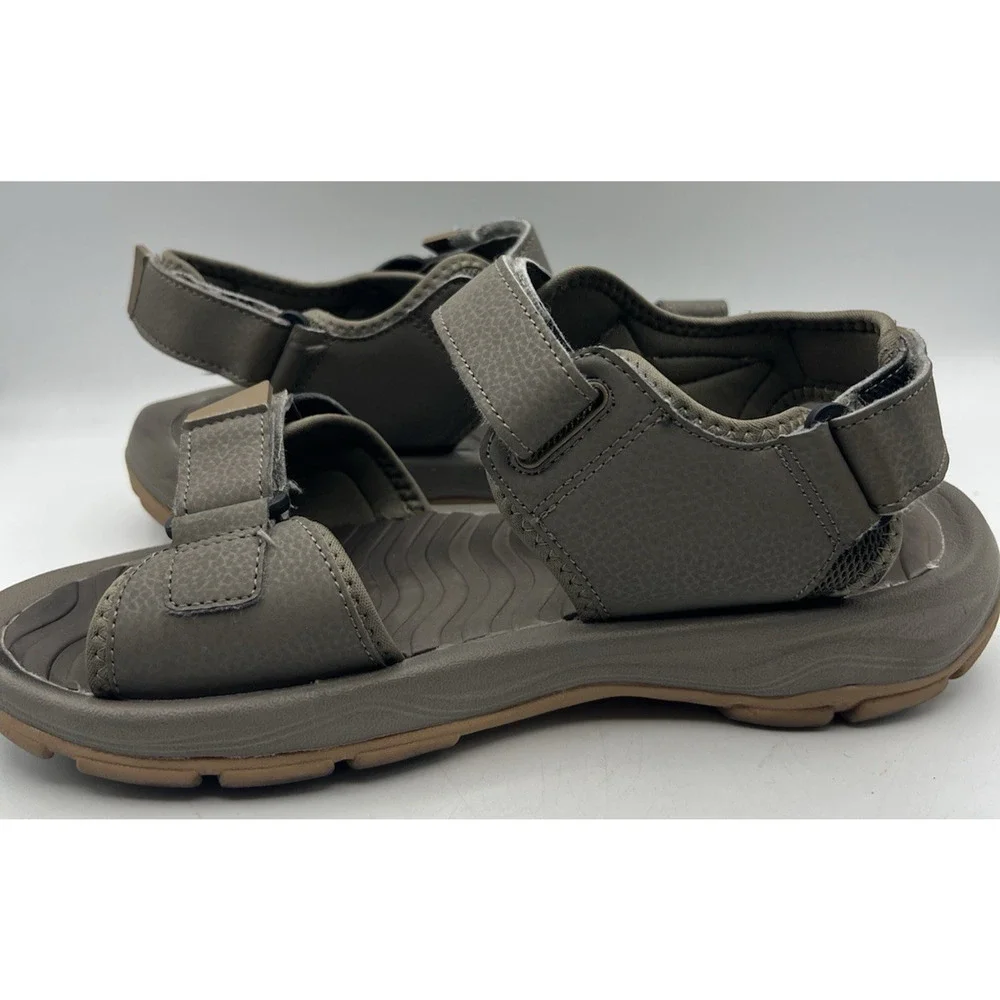 Eddie Bauer Sunset II Mens Size 9 Gray Adjustable Strap Outdoor Hiking Sandals